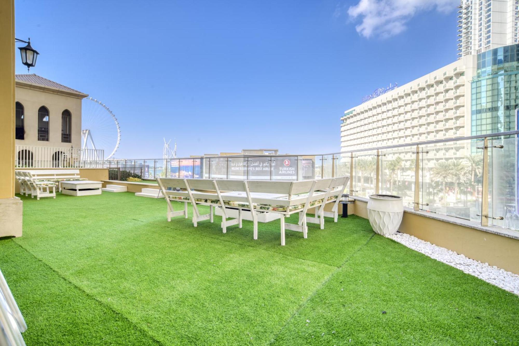 Luxurious 4 Bedroom Duplex With Terrace & Sea View Dubai Ngoại thất bức ảnh